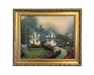 Thomas Kinkade "Home Is Where The Heart Is II" Limited Edition Lithograph with COA