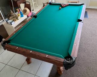 Leisure Bay Classic American Craftsmanship Pool Table