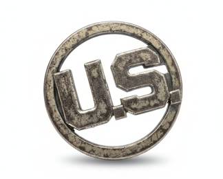 US Army Enlisted "U.S." Collar Pin