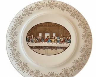 Vintage Sanders Manufacturing Co. "The Last Supper" First Edition Collector Plates (Set of 4)