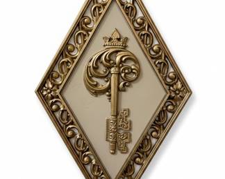 Vintage Dart Industries Diamond-Shaped Wall Plaque Set (No. 4271)