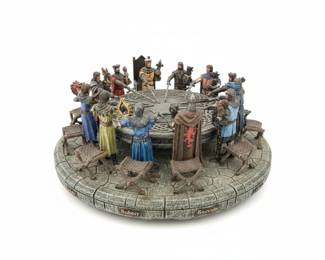 King Arthur and the Knights of the Round Table Figurine Set