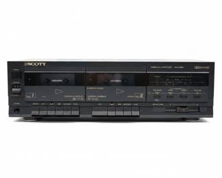 Scott DD660 Stereo Dual Cassette Deck