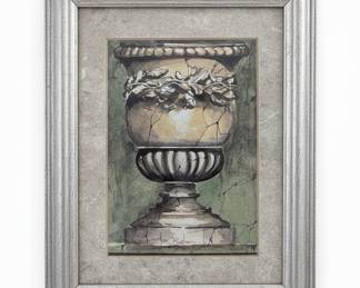 Steve Butler Stone Vessel I and II Framed Art Prints (Set of 2)