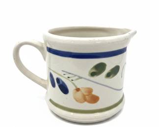 Ceramic Olive Pattern Creamer