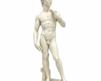 A. Santini 'David' Sculpture Reproduction