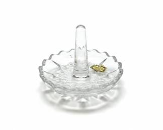 Edinburgh Crystal Ring Holder