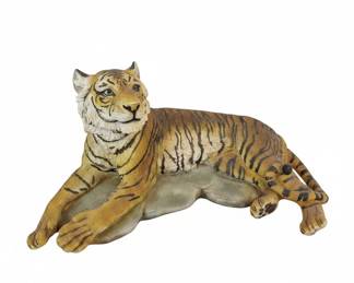 Bengal Tiger Laying Down Figurine (GA7089)