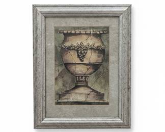 Steve Butler Stone Vessel I and II Framed Art Prints (Set of 2)