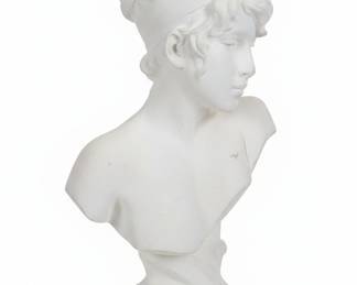 Sappho Plaster Bust