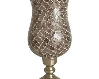 Mosaic Hurricane Candle Holder