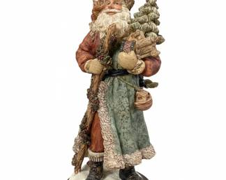 1994 WBI Inc. 'St. Nicholas & Me' Santa Figurine