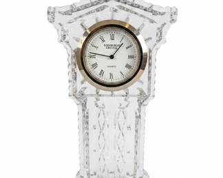 Edinburgh Crystal Quartz Mantel Clock