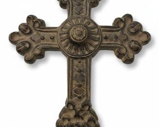 Decorative Resin Wall Cross