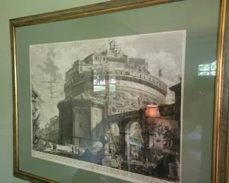 c. 1755 Giovanni Battista Piranesi Etching