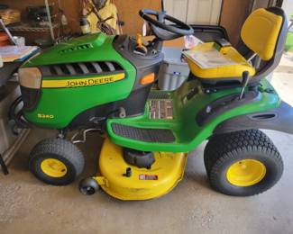 John Deere S240 Riding Mower.