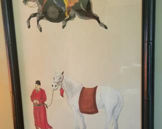 A pair of Watercolors.