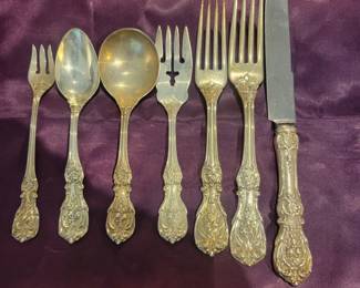 Sterling Flatware.