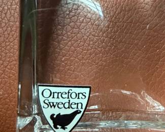 Orrefors Sweden Crystal Giraffe Figurine second image