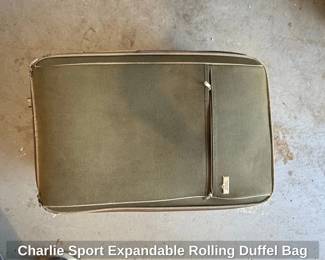 Charlie Sport Expandable Rolling Duffel Bag second image