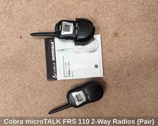 Cobra microTALK FRS Way Radios Pair