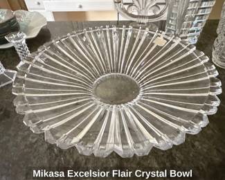 Mikasa Excelsior Flair Crystal Bowl