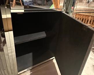 Ello Mirrored Mid Century Skyscraper Nightstand third image