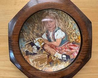 Stars Autumn Collector Plate by Jessica Zemsky