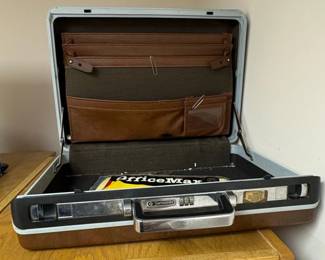 Vintage Samsonite Slimline Briefcase with Combination Lock
