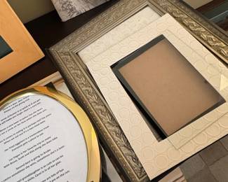 Assorted Vintage and Decorative Photo Frames second image