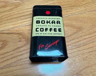 Bokar Coffee Tin Coin Savings Bank