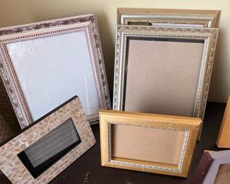 Assorted Vintage and Decorative Photo Frames