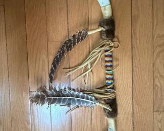 Native American Style Antler Dance Stick