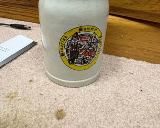Vintage Bavarian Summer Festival Stoneware Beer Stein