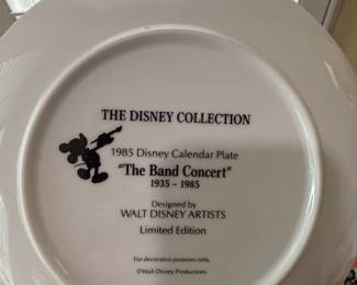The Disney Collection The Band Concert Calendar Plate second image