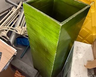 Jay Scotts Tall Square Fiberglass Planter
