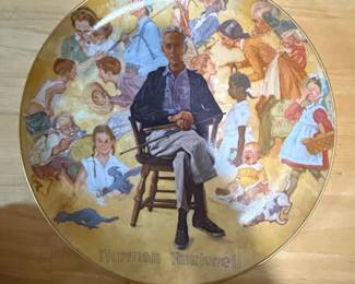 Norman Rockwell Remembered Collector Plate