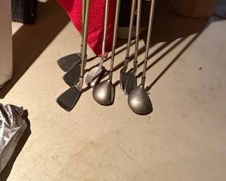Assorted Vintage Golf Club Set
