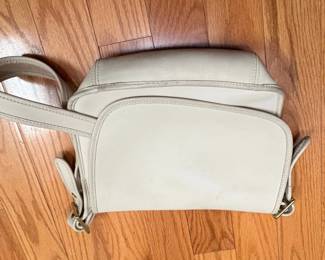 Coach Leather Saddle Bag
