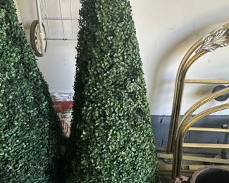 Artificial Boxwood Cone Topiary each