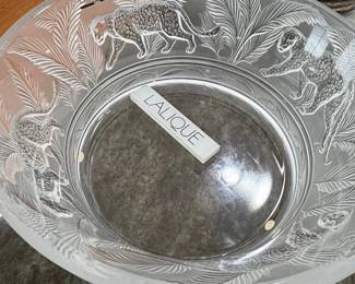 Lalique Jungle Bowl