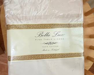Bella Lux Fine Table Linens Cotton Damask Pattern