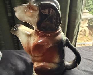 Erphila Porcelain Dachshund Teapot