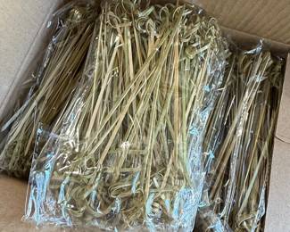 Bulk Bamboo Knot Skewers