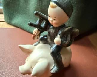 Goebel Hummel Chimney Sweep Riding Pig Figurine SP