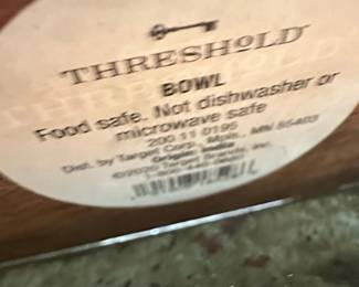Threshold Wooden Dough Bowl second image
