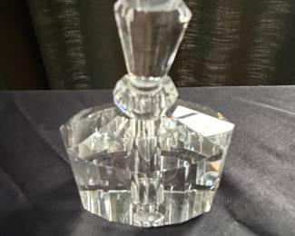 Oleg Cassini Crystal Perfume Bottle