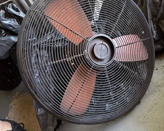 Allen Roth Blade Industrial Style Fan