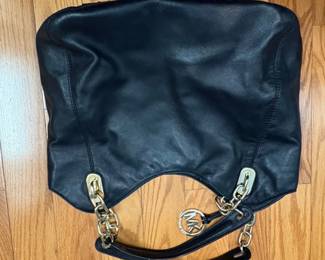 Michael Kors Lilly Large Leather Shoulder Bag