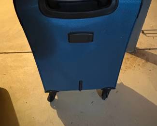 Blue Softside Spinner Luggage